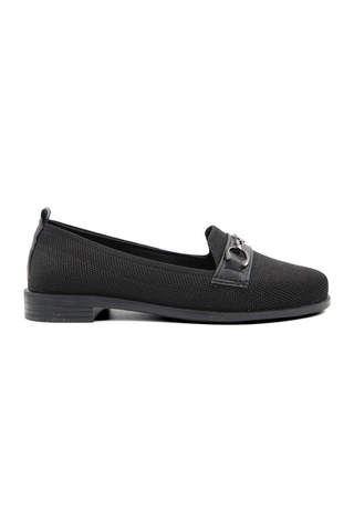 Style Star Hs951 Siyah Kadın Babet