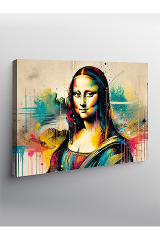 Kanvas Tablo Mona Lisa Sanatı 70cmx100cm