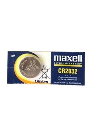 Maxell CR2032 ,Düğme Tip 1-adet 3v Lityum Pil