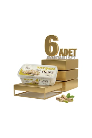 Tatşen Helva Fıstıklı 6x700 Gr