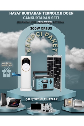 Doğu Enerji Taşınabilir Güneş Enerjisi Kamp Seti