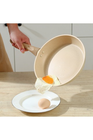 Xindoker 20 Cm Granit Tencere: Tek Kişilik, Yapışmaz Yüzey, Gaz Ve Ocakta Kullanım İçin Uygun, Dayanıklı Ev Mutfağı Eşyası Çok Renkli