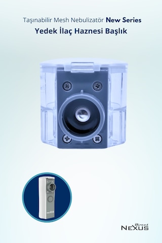 Nexus Taşınabilir Mesh Nebulizatör New Series Yedek Başlık