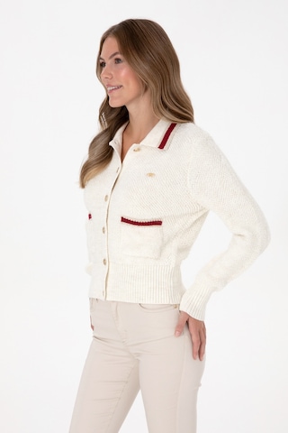 U.S. Polo Assn. Kadın Krem Triko Hırka 50315553-VR256