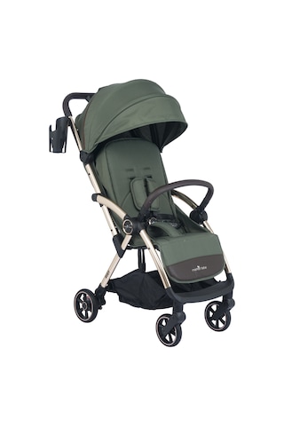 Merkür Bebe Ruby Otomatik Katlanan Kabin Boy Bebek Arabası Yeşil