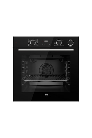 Ferre Fryart-Steamart SC Serisi Wok'lu Siyah 3'lü XE64CS-SC405-D063 Ankastre Set