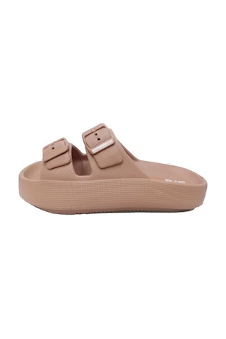 Akınalbella Akınal E282.z.000 Ortopedik Suya Dayanıklı Terlik 36-40 Pastel Kahve Kahverengi