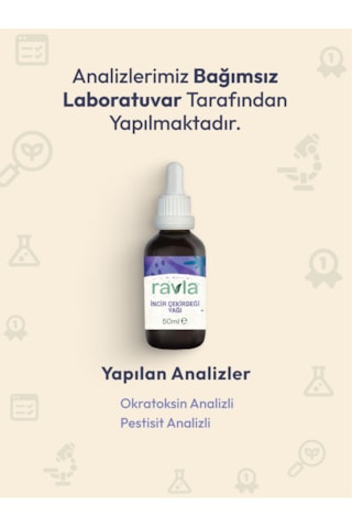 Ravla İncir Çekirdeği Yağı - 50ml 50 ML