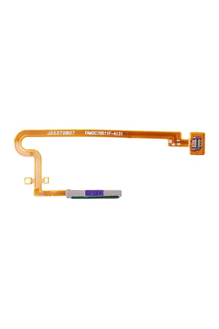 Tecno Uyumlu Spark 10 Pro Parmak İzi Okuyucu Flex Kı7 Mavi