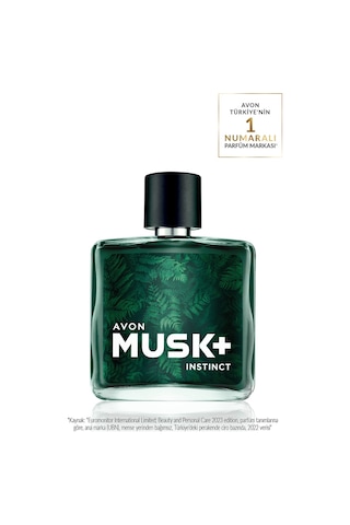 Avon Musk+ Instinct Erkek Parfüm EDT 75 ML