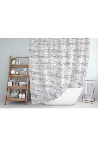 Zethome Jackline Banyo Duş Perdesi 1406 Tek Kanat 1x120x200 Çok Renkli