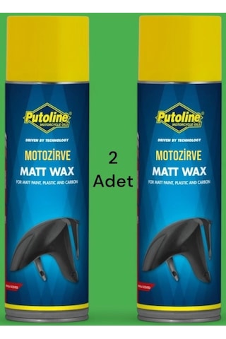 Putoline Matt Wax Mat Yüzey Parlatıcı Cila 500 Ml 2 Adet