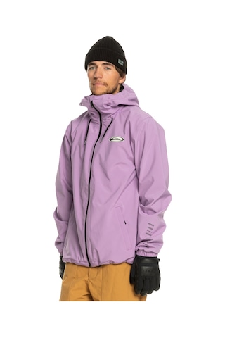 Quıksılver Quiksilver High In The Hood Unisex Mor Snowboard Ceketi Pjc0 Mor