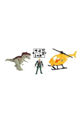 Dino Valley Sesli ve Işıklı Helikopter Oyun Seti