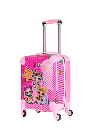 Nishev.com Evini Sev Lol Surprise Woman Kız Çocuk Valizi Pembe