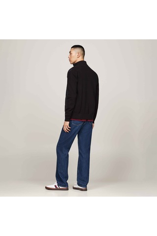 Tommy Hilfiger Erkek Siyah Triko Ceketmw0mw36721