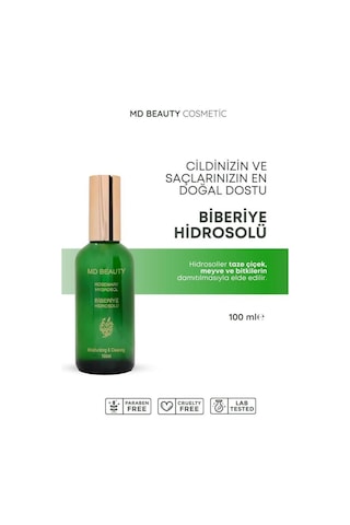 Md Beauty Biberiye Hidrosolü Dökülme Karşıtı Ve Hızlı Saç Uzatma Etkili Saf Saç Toniği 100 Ml