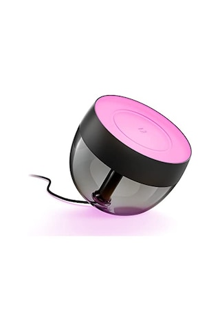 Philips Hue Iris Siyah Akıllı Led Masa Lambası - 25.000 Saat Ampul Kullanım Ömrü 10 Parça Siyah
