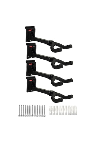 Lastvoice Gds-444 4X Gitar Duvar Askısı Standı Aparatı 4'Lü Pak
