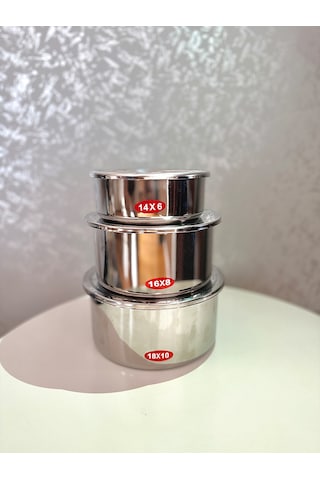 Saklama Kabı 430 Kalite Paslanmaz Çelik Çelik