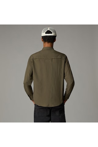 The North Face M L/s Sequoia Shirt Erkek Gömlek-29911 Haki