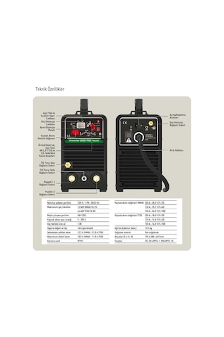 Askaynak Inverter 205 - Tıg/pulse Kaynak Makinesi