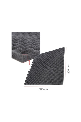 Türkeli Akustik Yumurta Sünger 40 Dns 15 MM 50 x 50 CM Bantlı