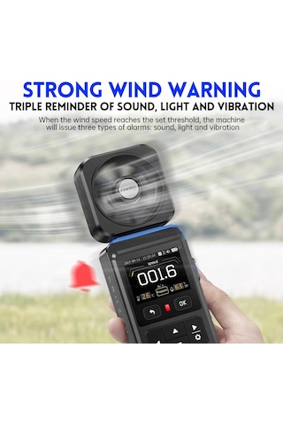 Fnırsı Fam-02 Anemometre Rüzgar Hızı Ölçer