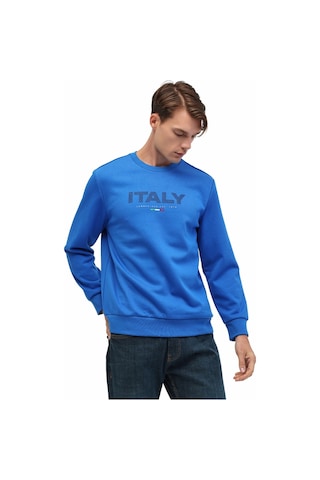 Lumberjack Ml Gale 16ıtl701 5pr Saks Erkek Sweatshirt 000000000102024102 Mavi