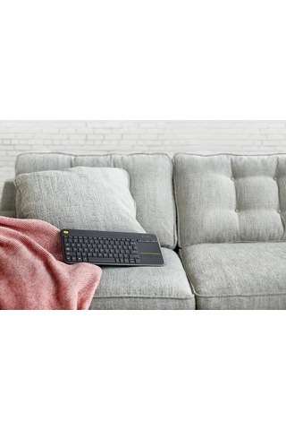 Fastbuy K400 Plus 920-007149 Kablosuz Q Klavye, Touchpadli, Hızlı Kullanım