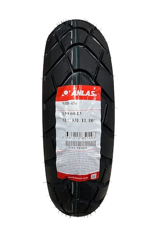 Motosiklet Dış Lastik 130/60-13 Mb-456 İrc Tubeless 2026 6. Hafta Üretim