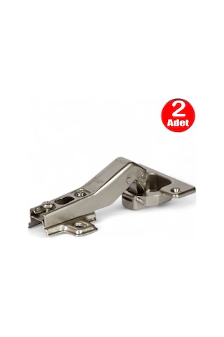 Aletçantam 45 Derece Mobilya Menteşesi Dolap Kapak Tas Menteşe -2 Adet