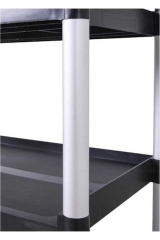 Servis Arabası 3 Katlı Tekerlekli Yemek Dağıtımı