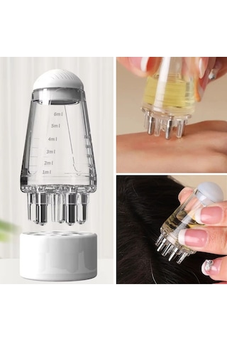 Mini Saç Derisi Ve Cilt Bakım Serum Aplikatörü Saç Serum Şişesi 4989 Diğer