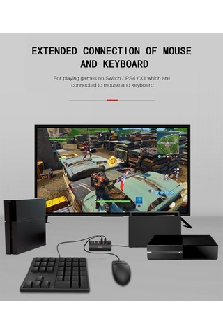 PS4 Ps3 Xbox One S - X Wired Keyboard Klavye Mouse Çeviric