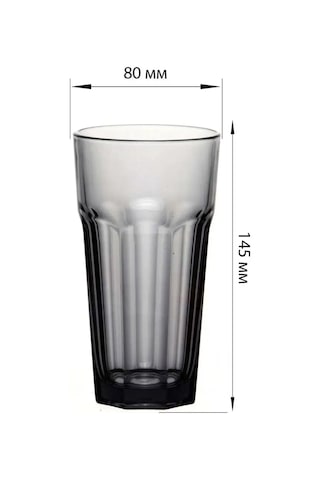 Pasabahce Cam Bardaklar 365 Ml 6'lı Set Su Ve Meyve Suyu İçin 14429080 Beyaz