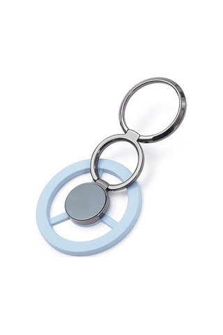 Luckysouk Manyetik Cep Telefonu Halka Tutucu Katlanır Metal Masaüstü Standı Alaşımlı Malzeme Açık Mavi Var Direksiyon 430j2g