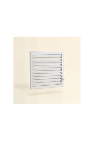 Vento Alüminyum Banyo Ve Wc Havalandırma Menfezi Beyaz 25x38 Cm