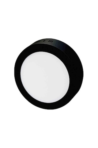 Cata Ct-5235 18w 6400k S. Üstü Led Beyaz Işık Armatür Yuvarlak Siyah Metal Kasa Çok Renkli