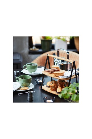 Ikea Fullspäckad Servis Standı 28x20 Cm Siyah