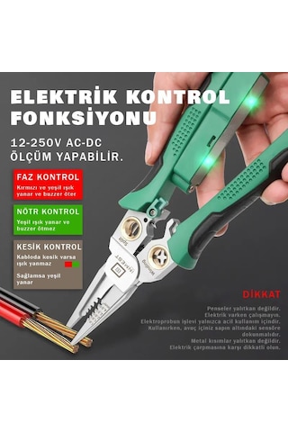 Inmest Çok Amaçlı Kablo Soyma Pensesi