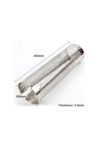 Haşlanma Önleyici Boru Kapağı Soba Borusu Koruyucuları Baca Borusu Kap Gümüş