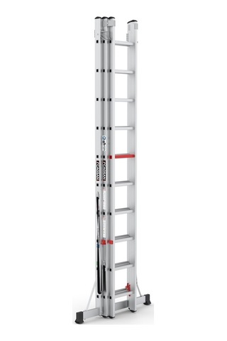 Çağsan TS190 3 x 10 Basamaklı Triocombi Üç Parçalı Çok Amaçlı Merdiven