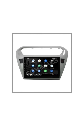 Peugeot 301 2012-2020 Uyumlu 4 Gb Ram 64 Gb Hafıza Android Multimedia Teyp