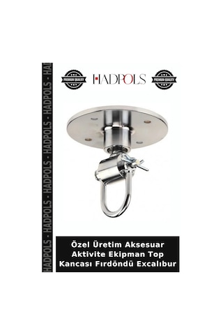 Özel Üretim Aksesuar Aktivite Ekipman Top Kancası Fırdöndü Excalıbur