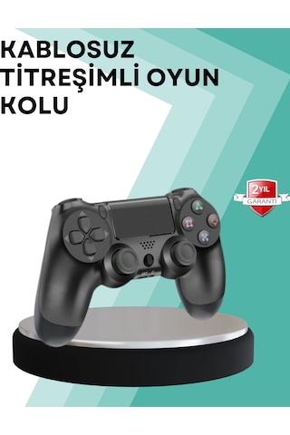 Kablosuz Ps4 Oyun Kolu Çift Titreşimli Motor, Uzun Pil Ömrü Ve Hassas Kontrol