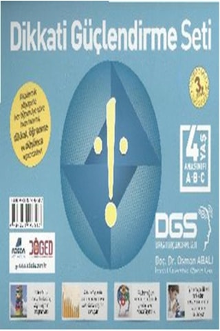 Dikkati Güçlendirme Seti - Anasınıfı - 4 Yaş - Osman Abalı - Adeda