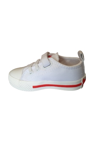 Lee Cooper 30135 Siyah Beyaz Çocuk Bağcıklı Sneakers Beyaz