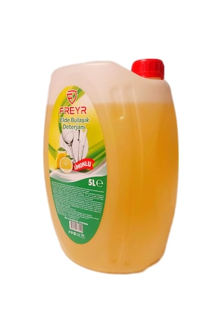 Freyr Limon Kokulu Elde Bulaşık Deterjanı 5 L