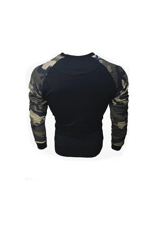 Envy Lab Uzun, Raglan Kollu Sweatshirt 4542946 Siyah